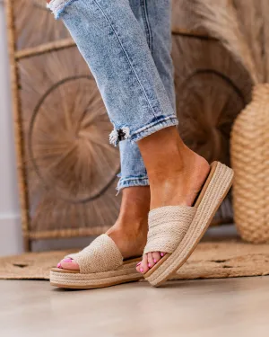 NEW! Blowfish Marshlo Rope Slip On Sandals - Sun Bleach