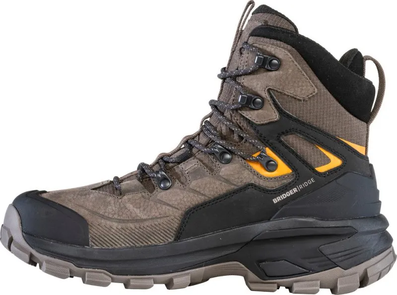 Oboz Men's Bridger Ridge Mid GTX Waterproof - Classic Brown