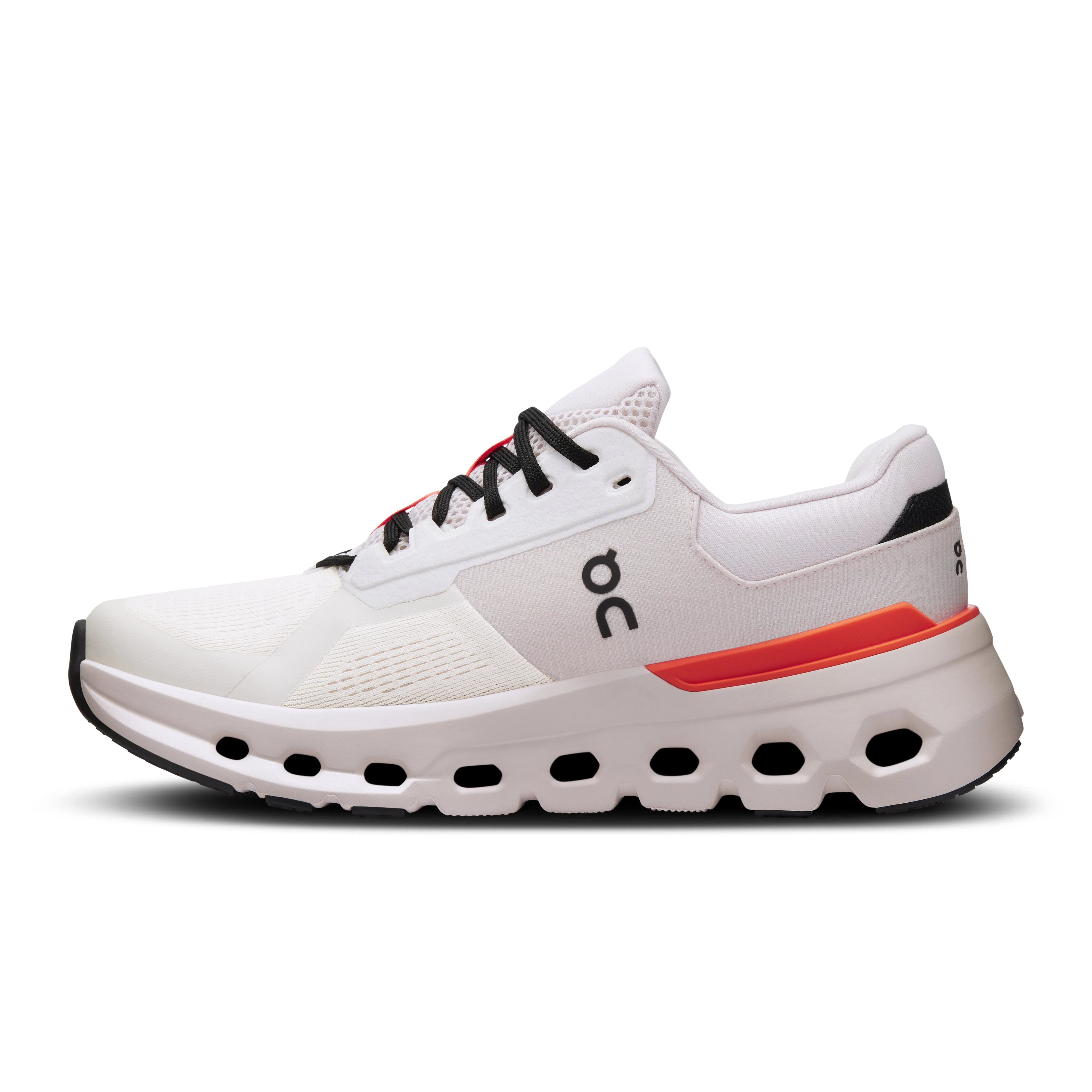On Running Women's Cloudrunner 2 Sneaker in White/Sand