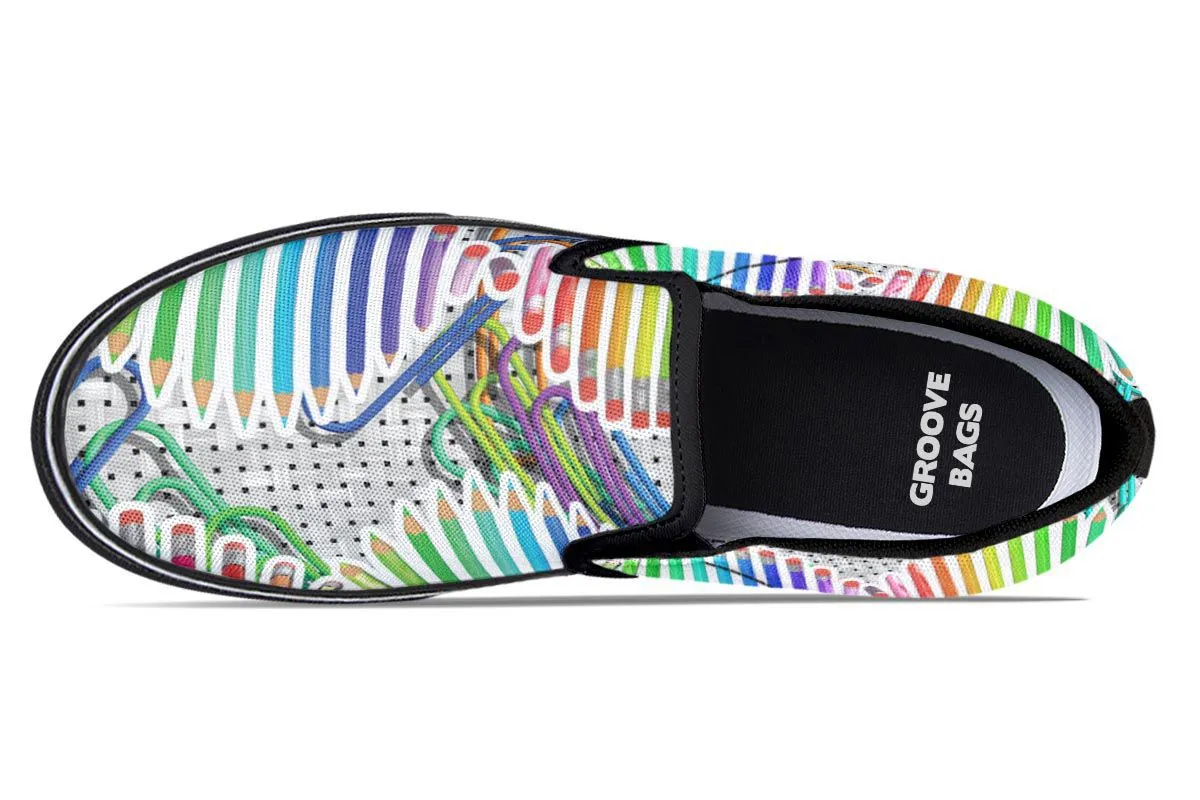 Pencil Dna Slip-On Shoes