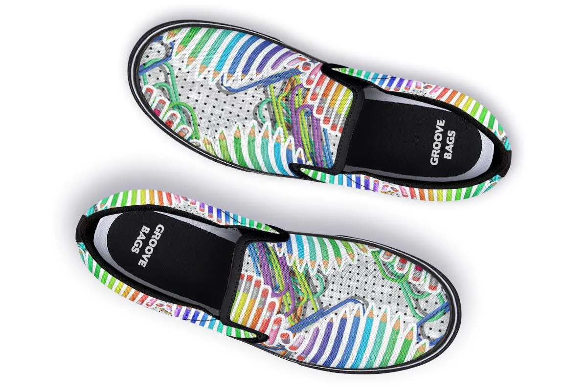 Pencil Dna Slip-On Shoes