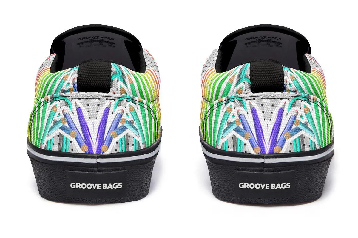 Pencil Dna Slip-On Shoes