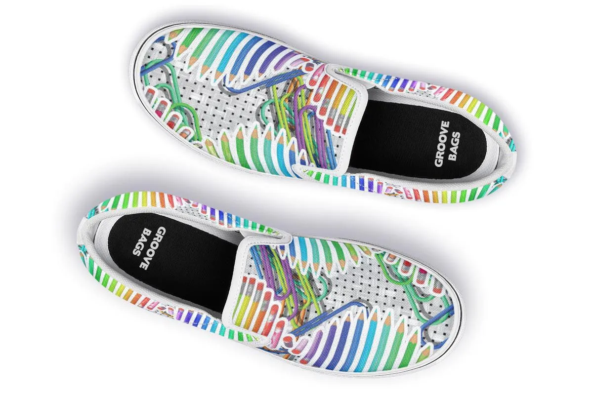 Pencil Dna Slip-On Shoes