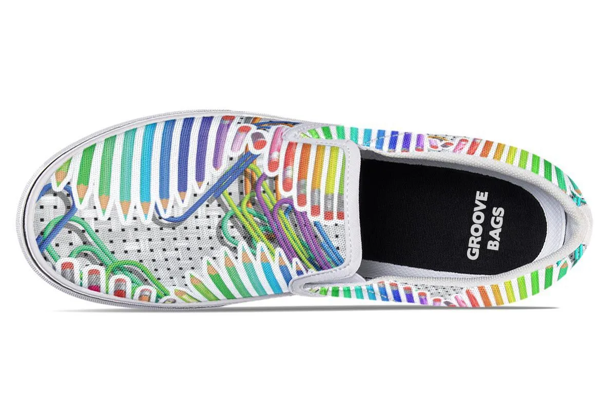 Pencil Dna Slip-On Shoes