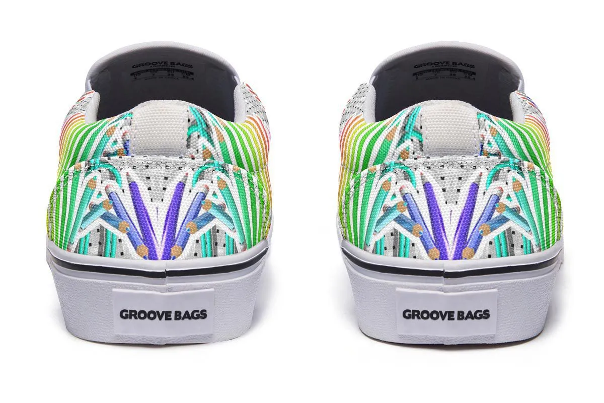 Pencil Dna Slip-On Shoes