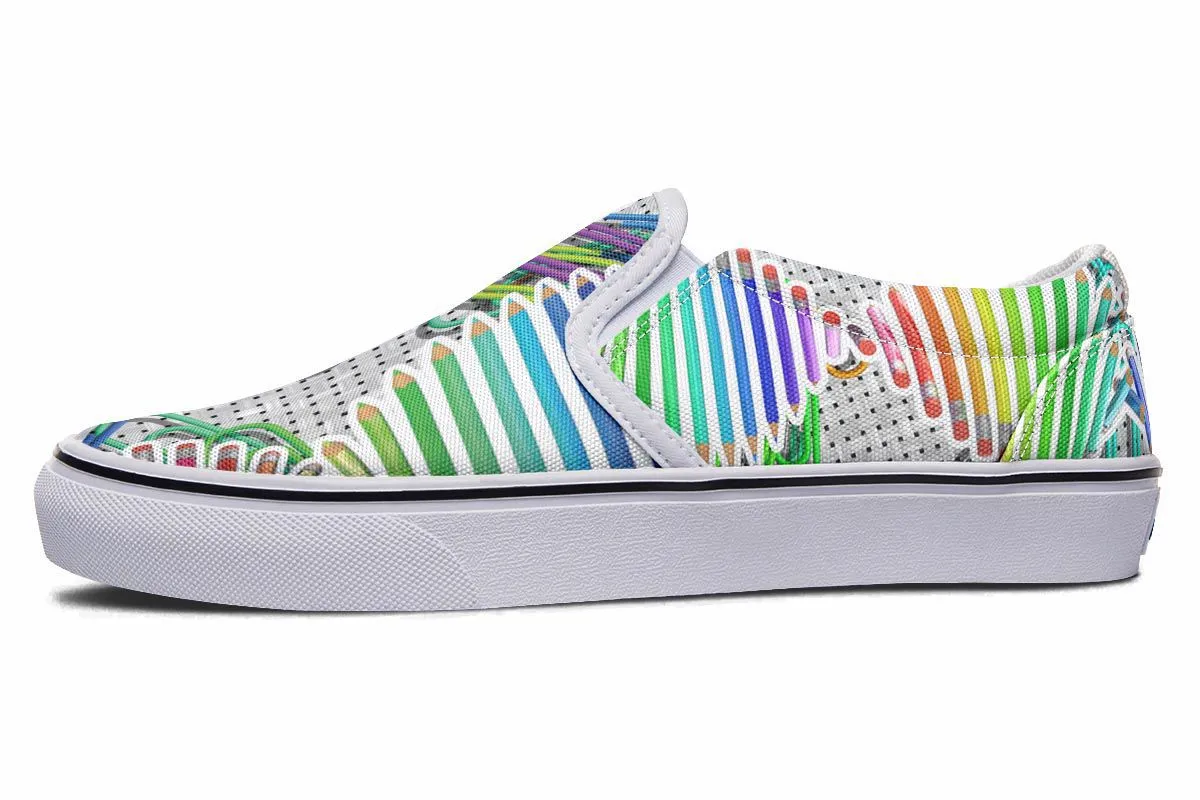 Pencil Dna Slip-On Shoes