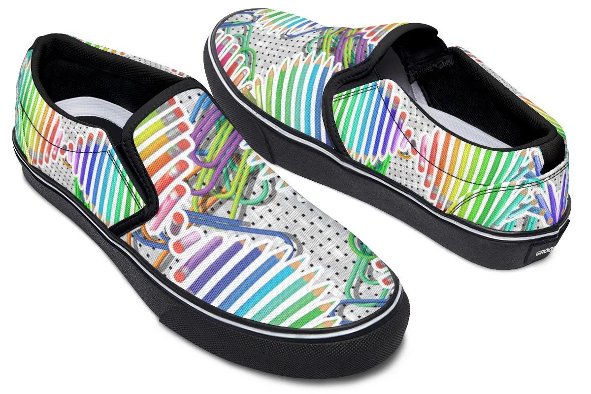 Pencil Dna Slip-On Shoes
