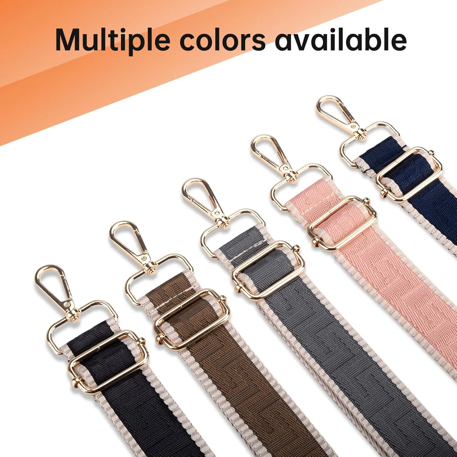 Purse Straps Replacement Crossbody Bag Strap for Purses Adjustable Wide Shoulder Straps for Women Handbags