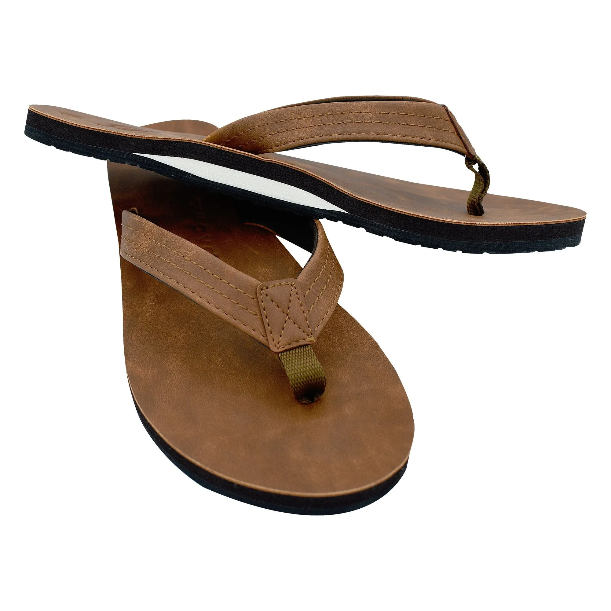 Qwave Ladies' Vegan Leather Sandals