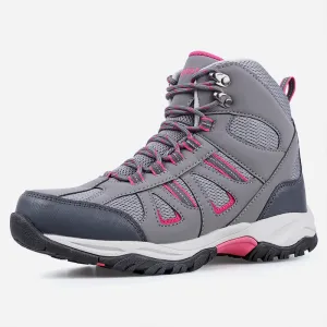 riemot Women's Waterproof Hiking Boots Non-Slip Outdoor Trekking Camping Trail Boots Lightweight Breathable Hiking Boots