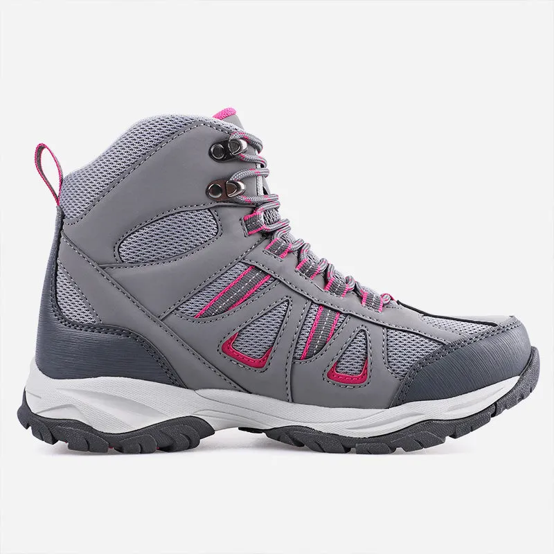 riemot Women's Waterproof Hiking Boots Non-Slip Outdoor Trekking Camping Trail Boots Lightweight Breathable Hiking Boots