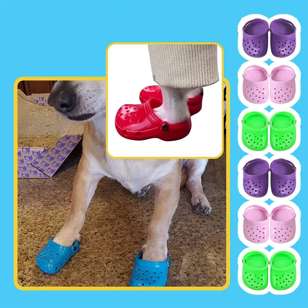 Rubber Slip On Sandals