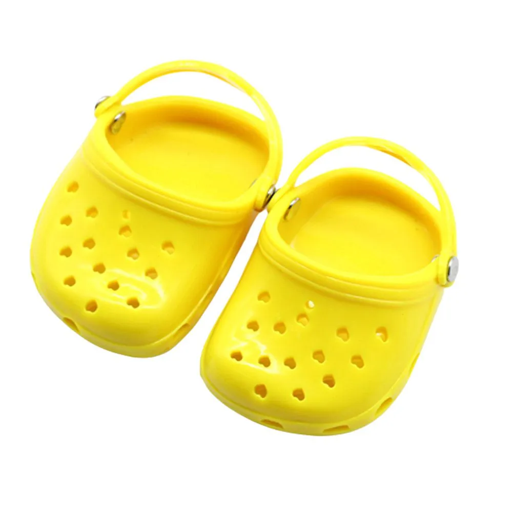 Rubber Slip On Sandals