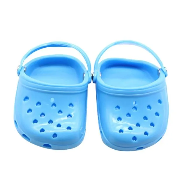 Rubber Slip On Sandals