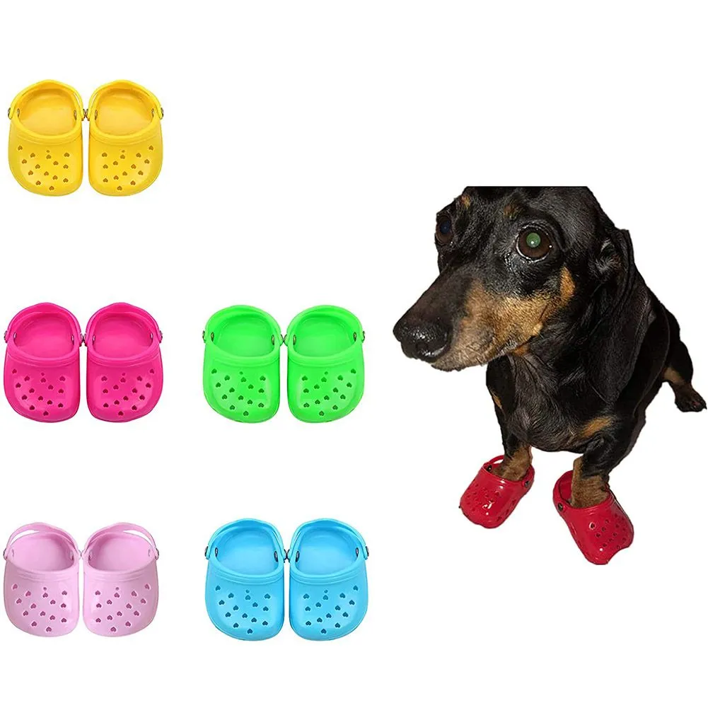 Rubber Slip On Sandals