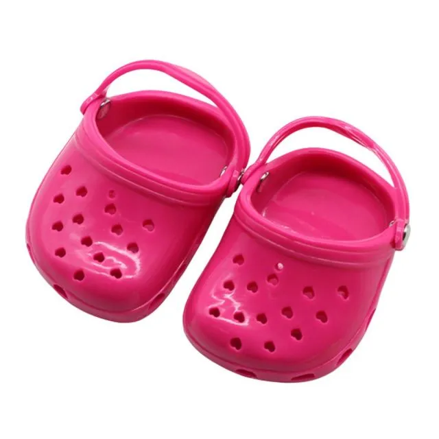 Rubber Slip On Sandals