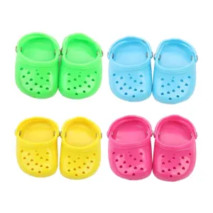 Rubber Slip On Sandals