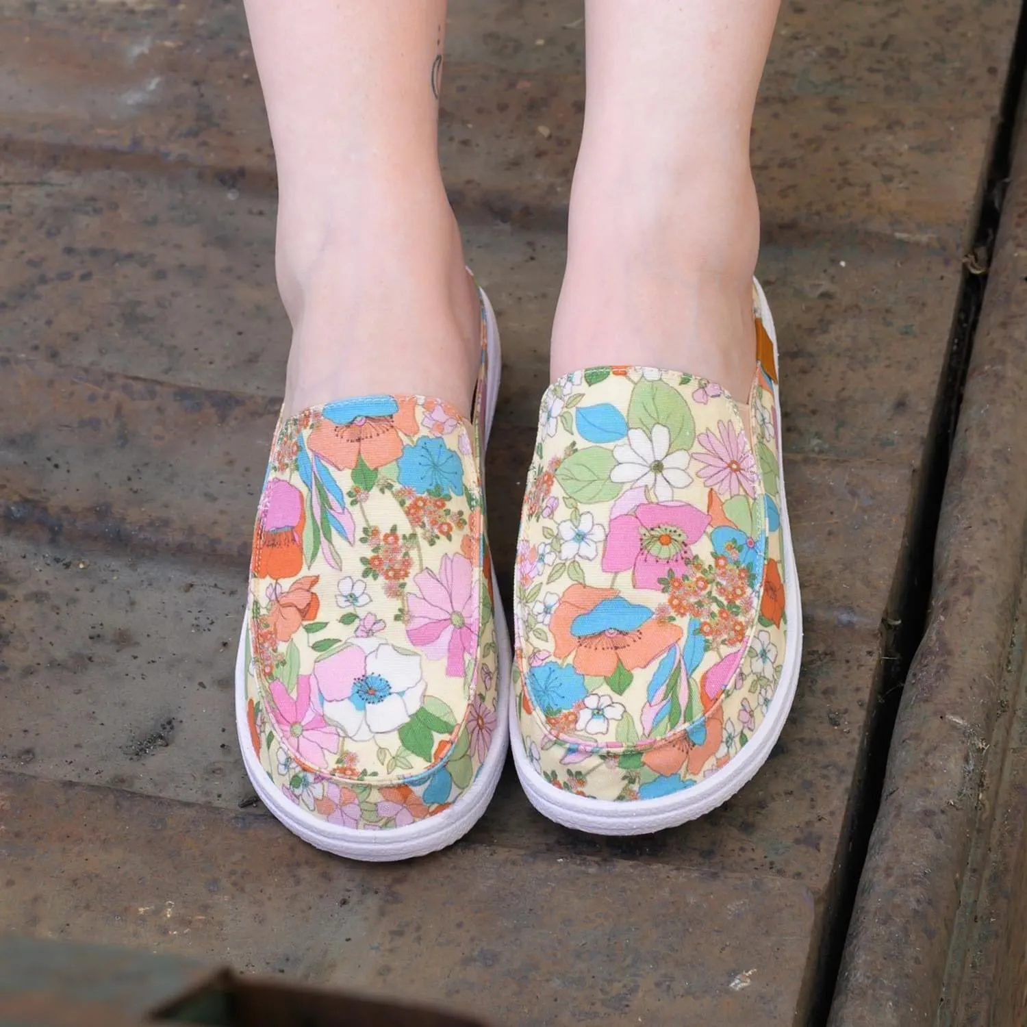 Slip-On Canvas Shoes - Assorted Colors