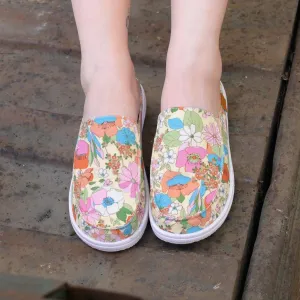 Slip-On Canvas Shoes - Assorted Colors