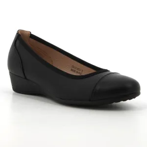 Soft Style By Hush Puppies Rishelle Wedge - Black Mono