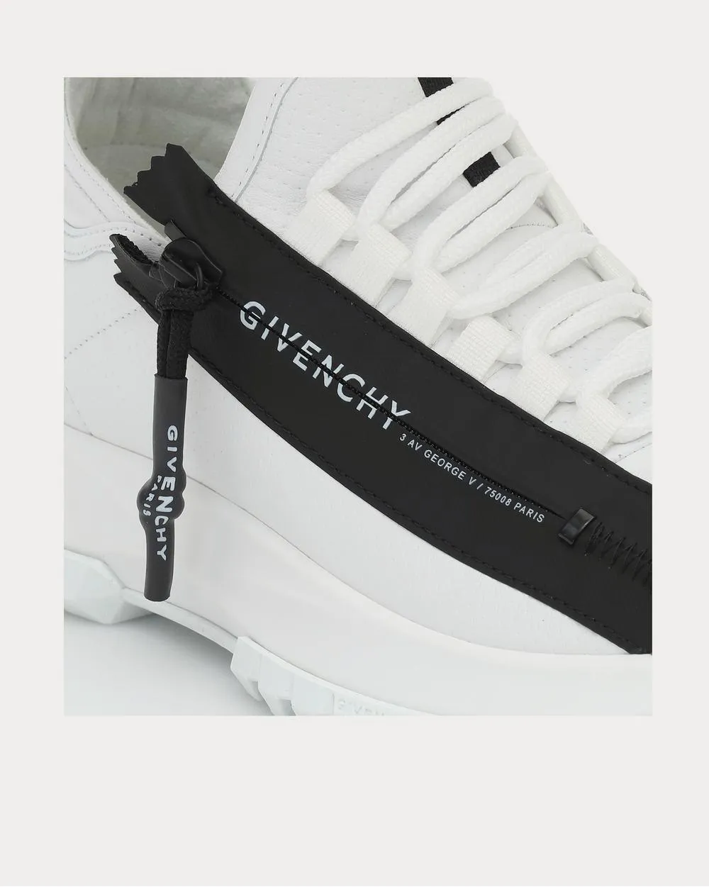 Spectre leather White Low Top Sneakers