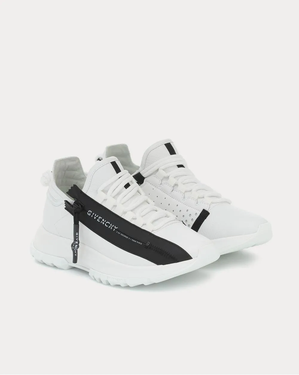 Spectre leather White Low Top Sneakers