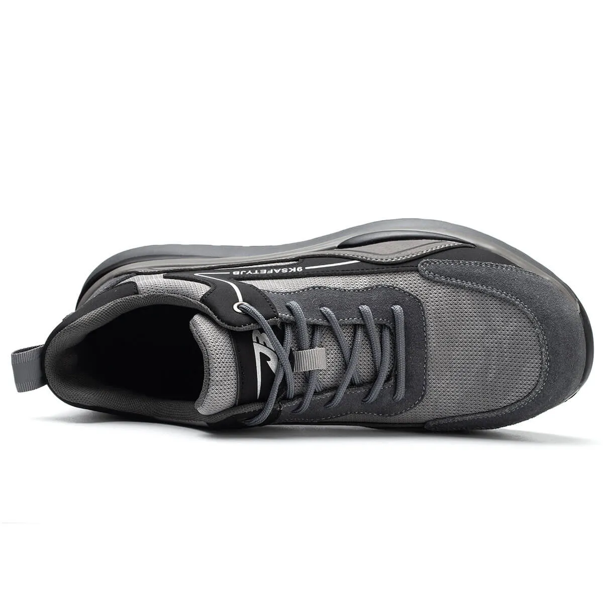 Steel Toe Shoes for Men and Women Lightweight Comfortable Work Safety Puncture Shoes Slip Proof Resistant Indestructible Sneakers Construction Work Utility Shoes