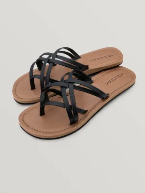Strap Happy Sandal - Black