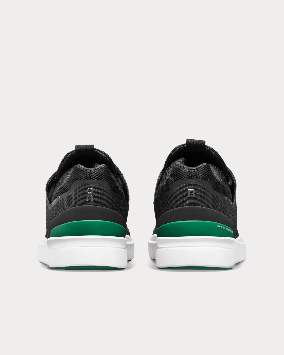The Roger Spin Black / Green Low Top Sneakers