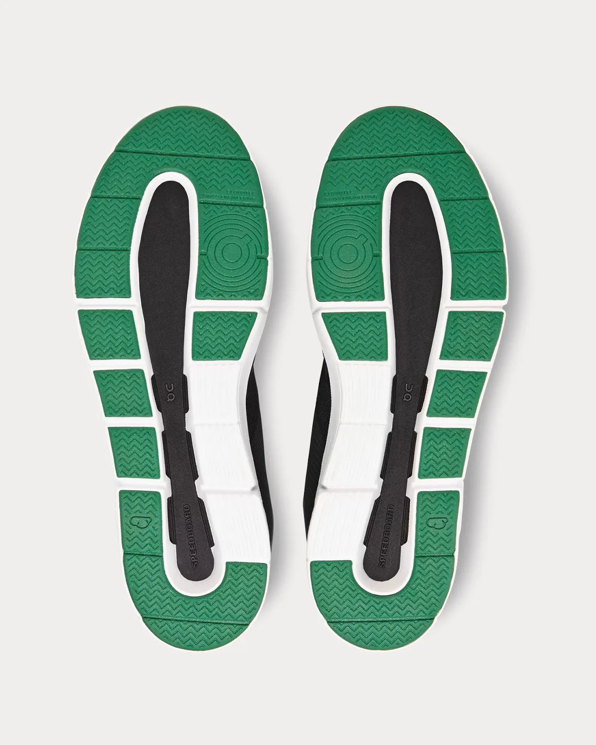 The Roger Spin Black / Green Low Top Sneakers