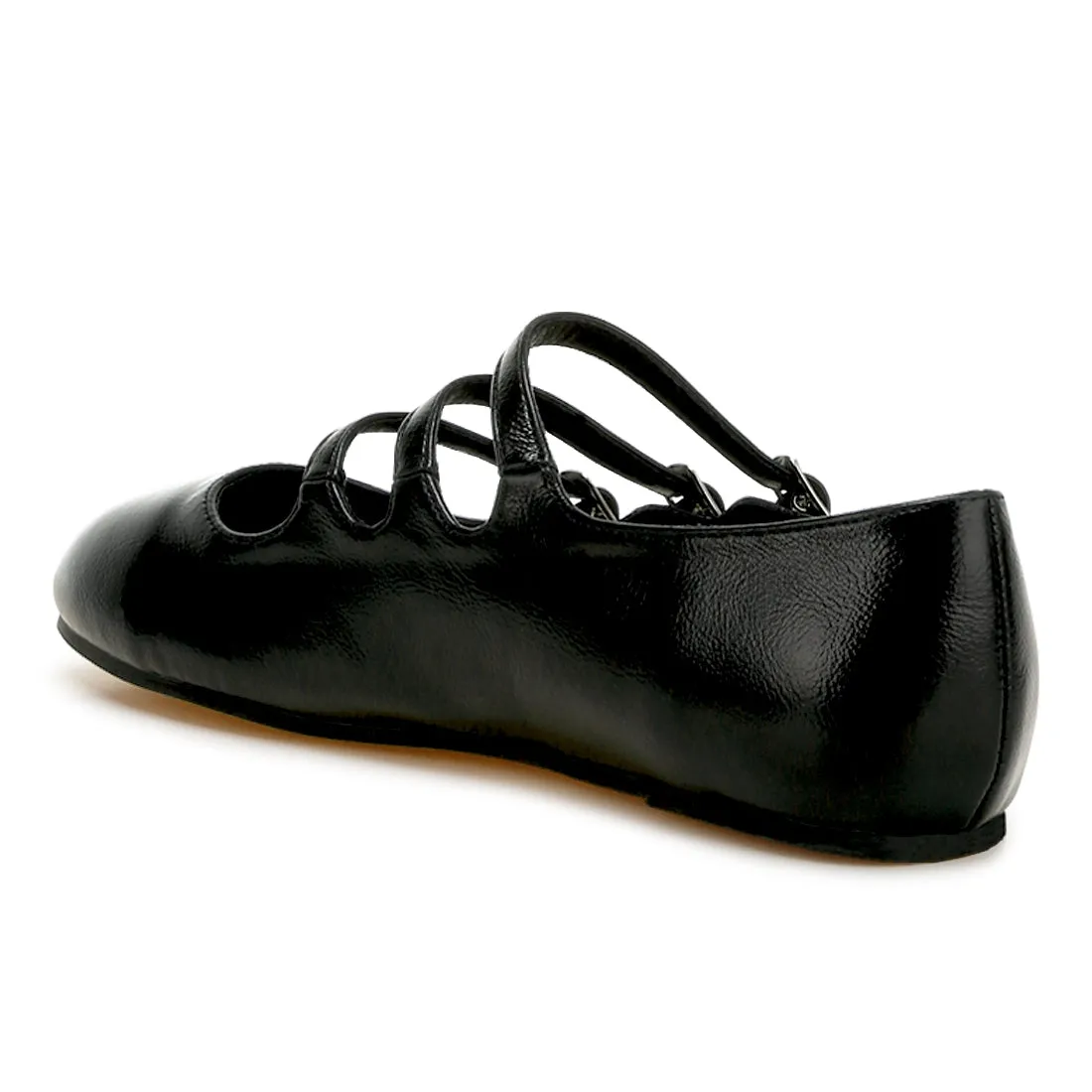 Triple Strap Mary Jane Sandals