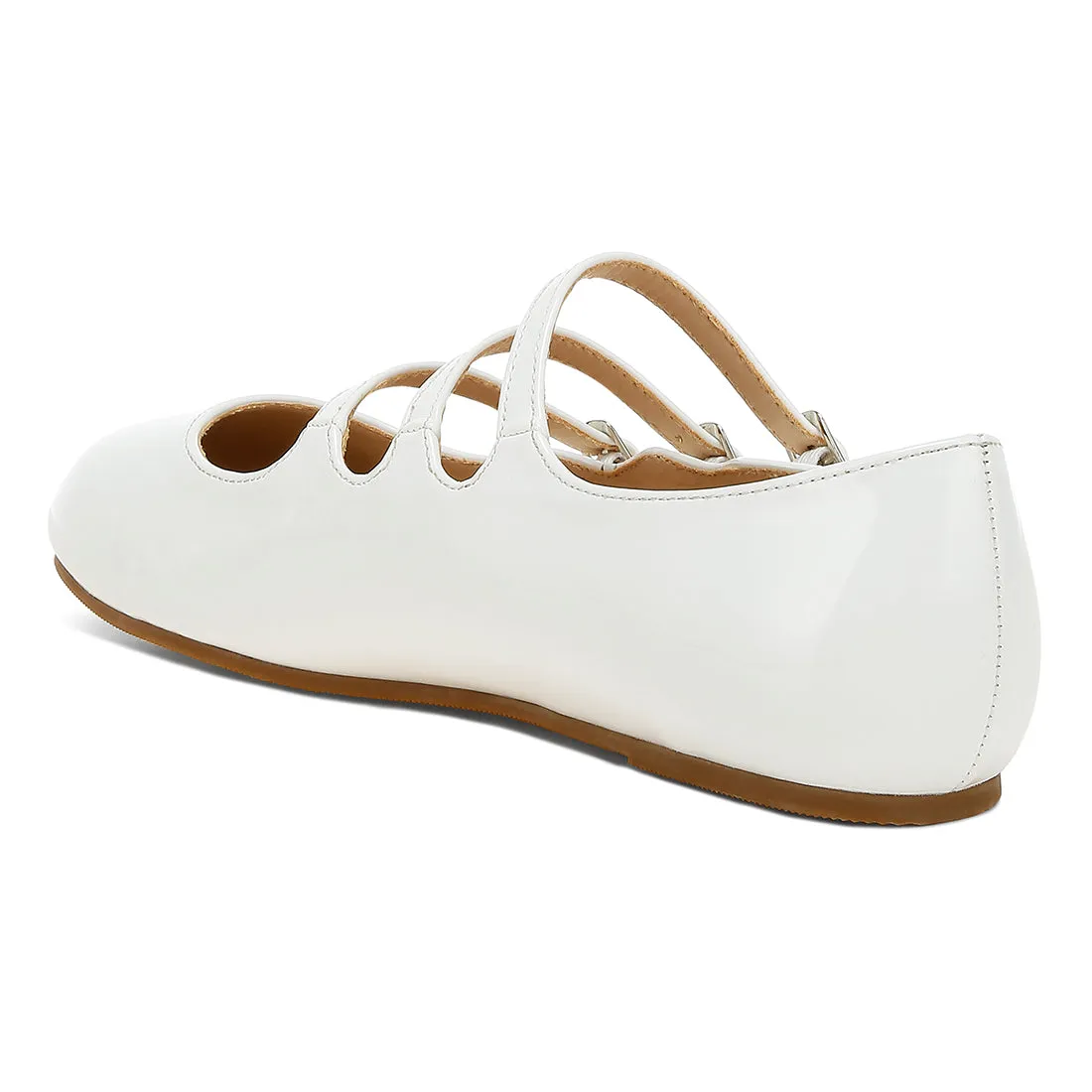 Triple Strap Mary Jane Sandals