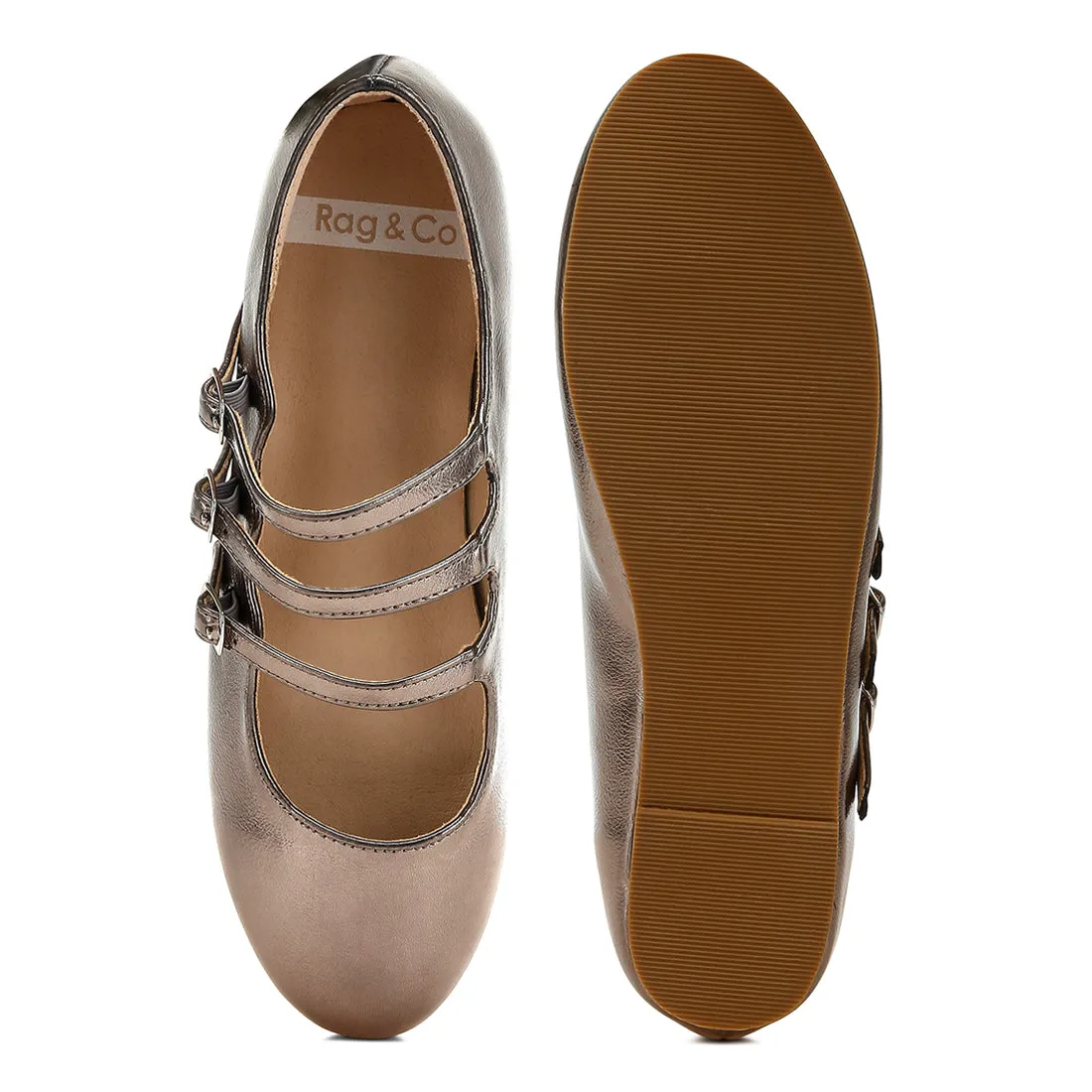 Triple Strap Mary Jane Sandals
