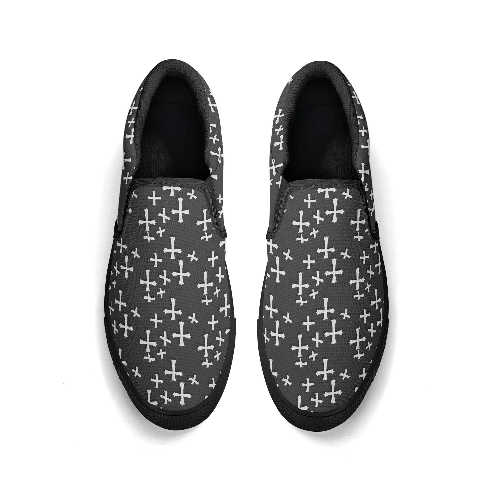 Womens Crosses Rubber Slip On Shoes