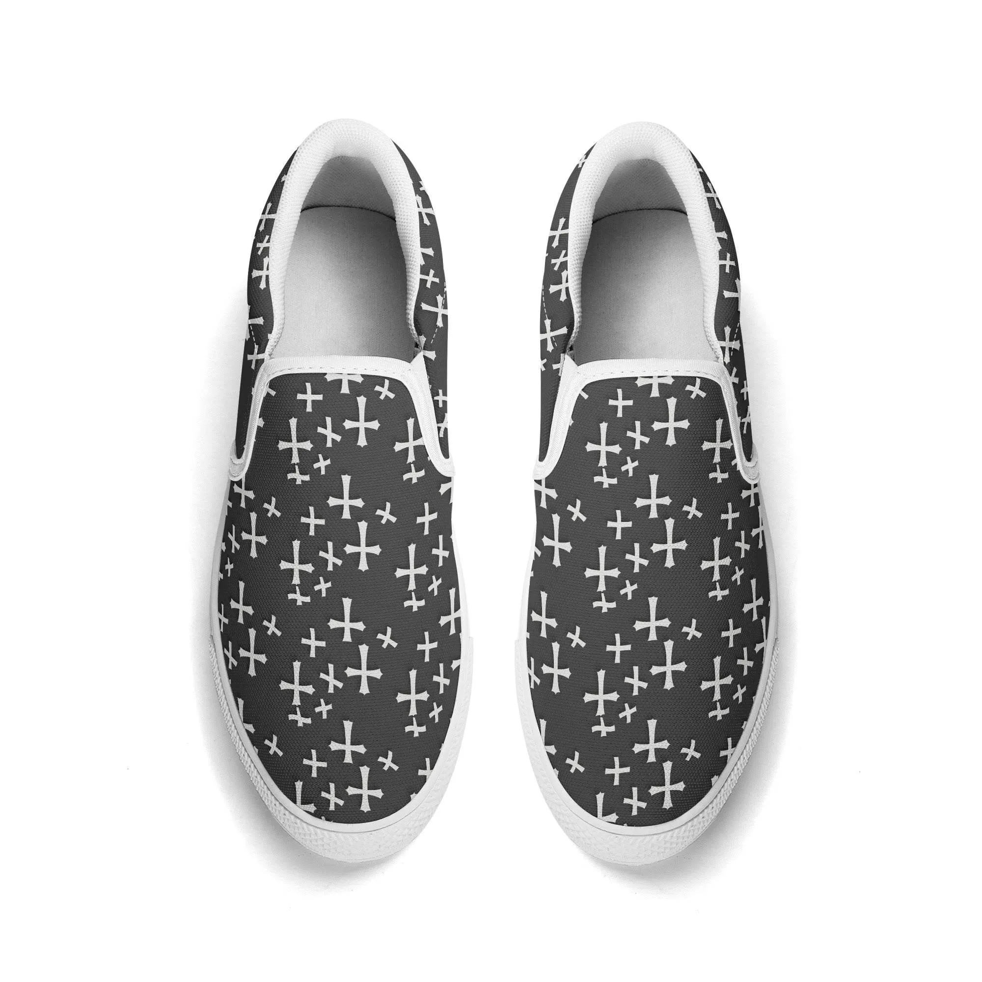 Womens Crosses Rubber Slip On Shoes