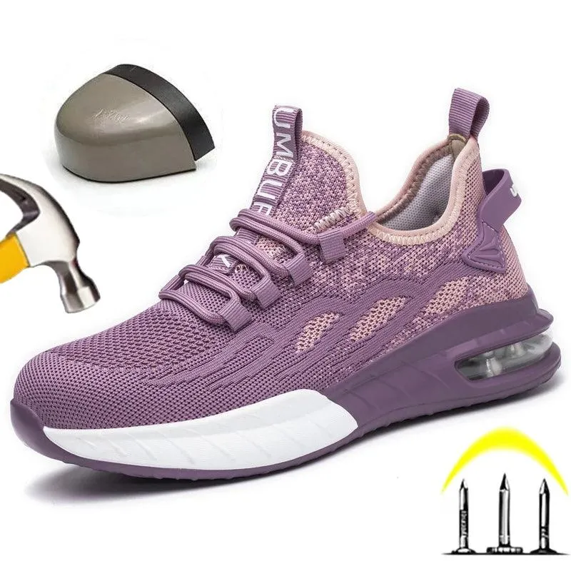 Women's Steel Toe Safety Work Sneakers | Lightweight & Puncture-Proof